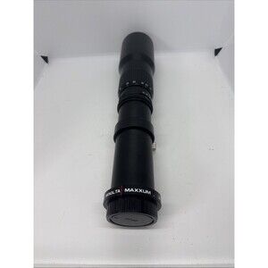 Kimunor Vivitar 500mm f8 Manual Telephoto T-Mount Lens w/ Minolta AF Adapter